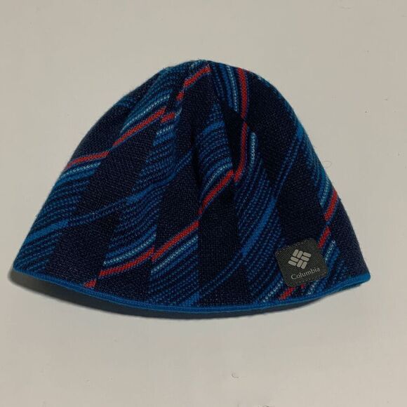 Columbia Reversible Youth Knit Beanie Hat - Picture 1 of 7